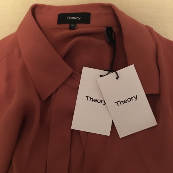 Theory Essential silk shirt - Picture 6 of 8